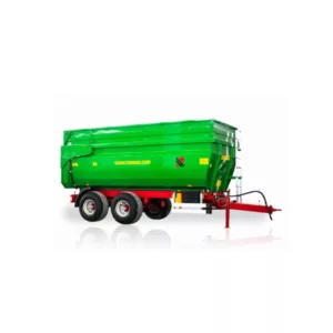 Tandem agricultural trailer monocoque 12 tons romsan