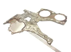 Volvo engine distribution plate (codes: 21062364, 21165768, 21241959, 21892734, 7421892734)