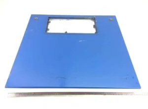 Side hatch for bus – right, bova vdl berkhof, blue