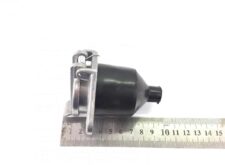 Electric socket with black cap, 8 jb008085, 13 cm