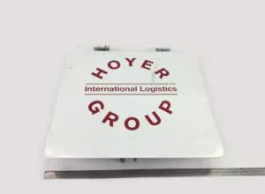 Right cabin storage compartment cover man hoyer group international logistics