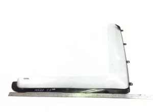 Wind deflector for left door daf – white/black