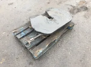 The fifth wheel for scania truck – used