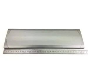 Scania cabin roof panel 8100113-14 transparent plastic with texture and dimensions of 45 cm