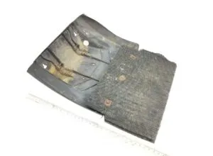 Rear right secondary axle mudguard daf 1389562