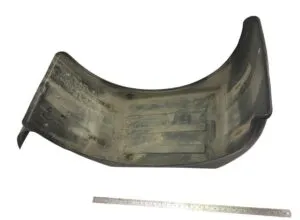 Mudguard left drive axle man 100256
