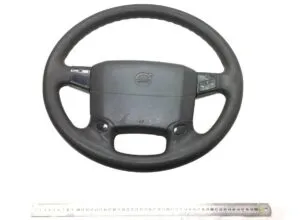 Volvo steering wheel with steering controls and airbag