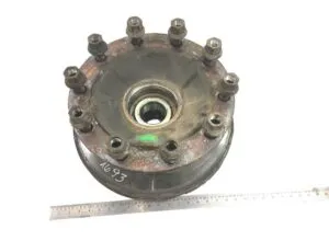 Brake disc wheel hub left front axle volvo (20515083, 21575071, 85107750, 85111448, 85111791, 85114470)