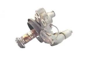 Steering knuckle, right front axle volvo – codes 22045946, 22848431