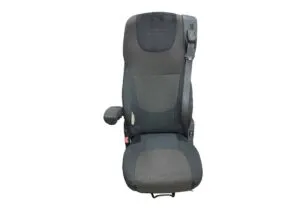 Daf driver seat with seatbelt and armrest