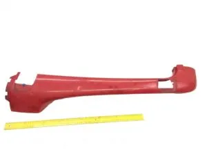 Right plastic windshield side cap man, code 81624100148 / 8162410-0148, red