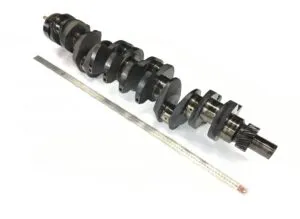 Twisted shaft for volvo fm d7c truck