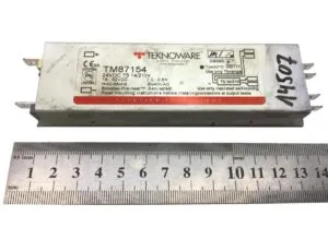 Electronic ballast for indoor lighting teknoware tm87154, 24vdc, t5, 14/21w
