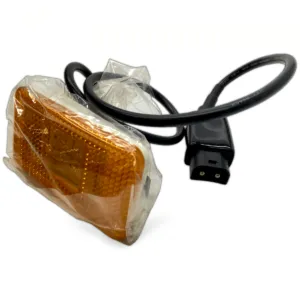 Scania side marker light, yellow, with cable and connector