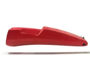 Right upper cabin side spoiler volvo red
