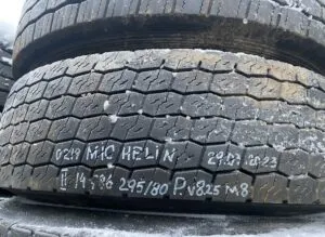 Scania wheel 295/80r22. 5 m+s helin 29. 07. 2023