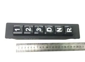Speed selector switch for scania with numeric and letter buttons (1, 2, 3, d, n, r)