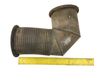 Flexible exhaust pipe for volvo, code 21877401