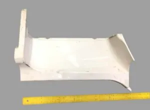 Large right plastic step plate for scania 1805342/1442656