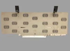 Lower bed frame daf for truck, codes 1733299, 1974243, 1659837, 1659838