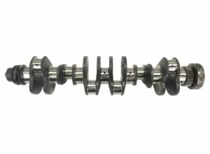 Crankshaft for car engine, compatible with various models