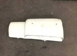 Left cabin air deflector daf white