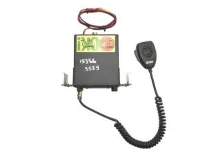 Volvo truman cb radio with microphone and cables