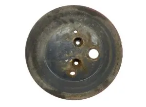 Air bellow plate front axle left scania 1356419
