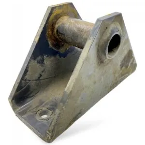 Metal support right upper drive axle for renault stabilization bar