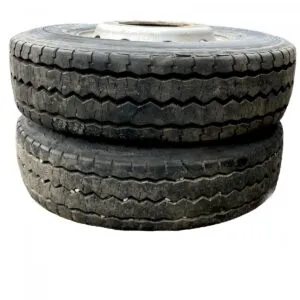 Set of wheels 2 pieces volvo 295/80r22. 5 22. 5×8. 25 – 23