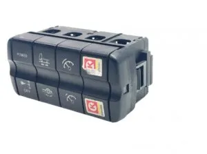 Mercedes switch set with power, off and cruise control functions