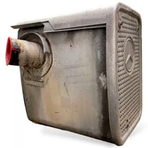 Exhaust muffler mercedes a9424902801 / a9424921930 / a9424922730