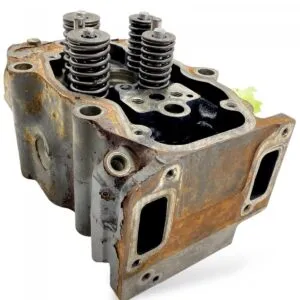 Used/renovated scania cylinder head – compatible models 1846123, 1909203, 1750995, 2062690, 2037442, 2037441, 2057412, 2081239, 2609859, 570997, 570123, 574374