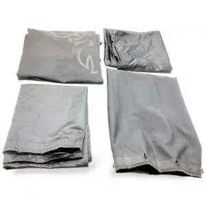 Scania curtain set – gray, 7 pieces