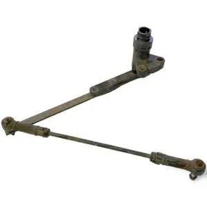 Air suspension level regulator, bellows type