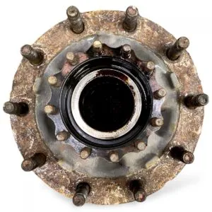Wheel hub for disc brake, right drive axle, compatible with volvo