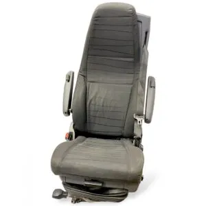 Scania black driver seat with adjustable arms