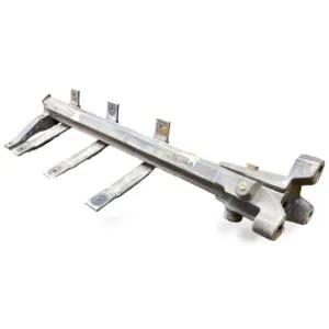 Mud guard support left front scania drive axle