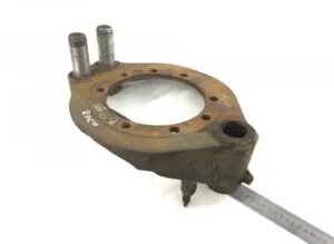 Brake support with drum for left front axle scania – codes 1363644, 393138