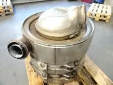 Exhaust muffler for Scania truck - Robust industrial model