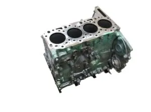 Empty engine block – volvo truck d5k