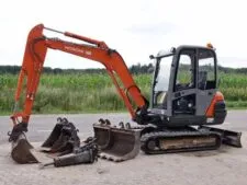 Spare Parts for Hitachi Mini Excavator - Various Attachments and Components