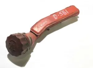 Oil filling pipe daf 0391791-13, code 15. 8038 d. 581
