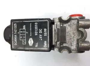 Solenoid valve scania 1421325, 24v dc, herion 9012010