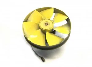 Yellow ac cooling fan for volvo – 21068867-11