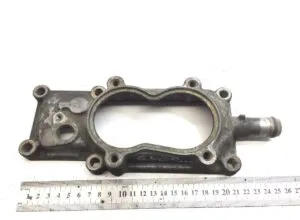 Scania thermostat housing 1484919 12 – rectangular metal piece 24cm