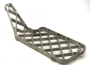 Step plate for left upper boarding unit scania 1535039-13