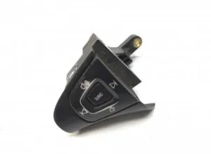 Left steering wheel switch module scania with buttons for volume control and audio source selection