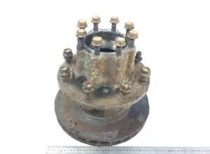 Wheel hub with brake disc for left drive axle mercedes a9763561101/a9763561801/a9754230312/a9754230612