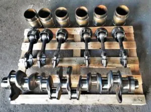 Complete engine parts set mercedes-benz mp4 om 471 la 2016